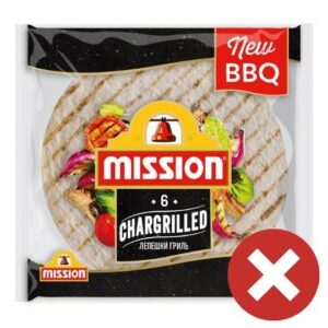 MISSION CHARGRILLED ЛЕПЕШКИ ГРИЛЬ
